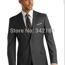 Westerm сделанный на заказ серый костюм жениха смокинги жениха Мужские свадебные костюмы/свадебное платье костюмы для мужчин одежда