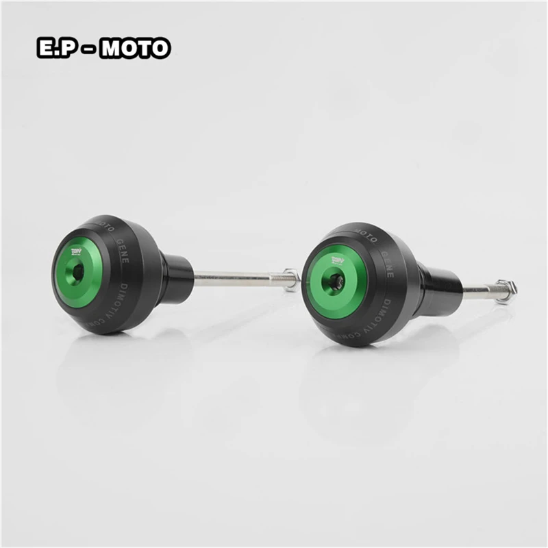 

Falling Protectors Motorcycle CNC Aluminum Frame Slider Anti Crash Caps Engine Protection For Z650 2017