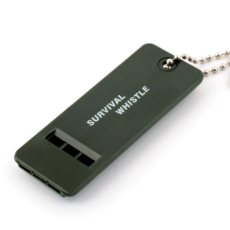 3-Tone Outdoor survival  Emergency whistle high-frequency life-saving  equipment whistle camping fire explosion whistle