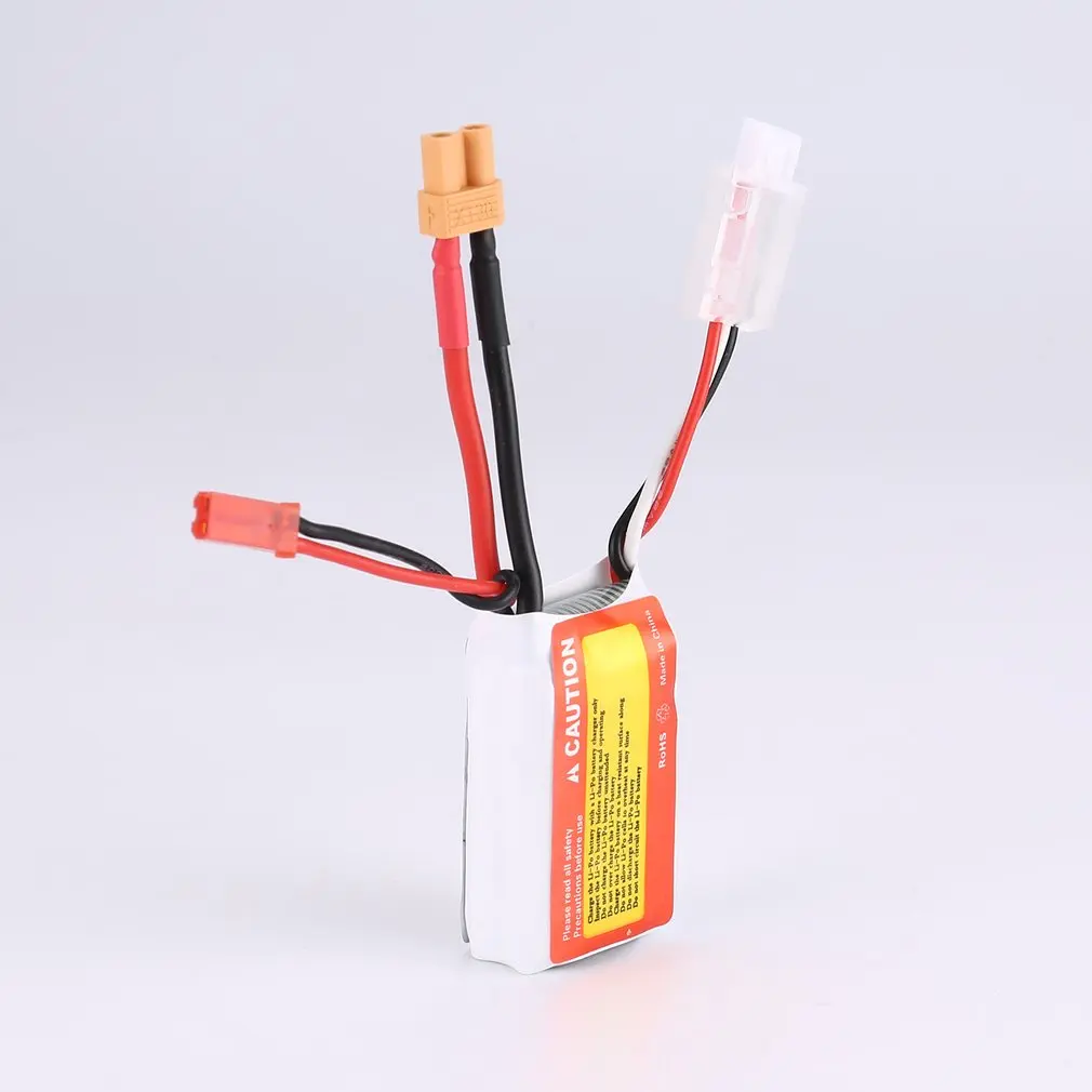 HOT ZOP Power 7.4V 550mAh 70C 3S 1P Lipo Battery JST XT30 Plug Rechargeable for RC Racing Drone Helicopter Car Boat Model