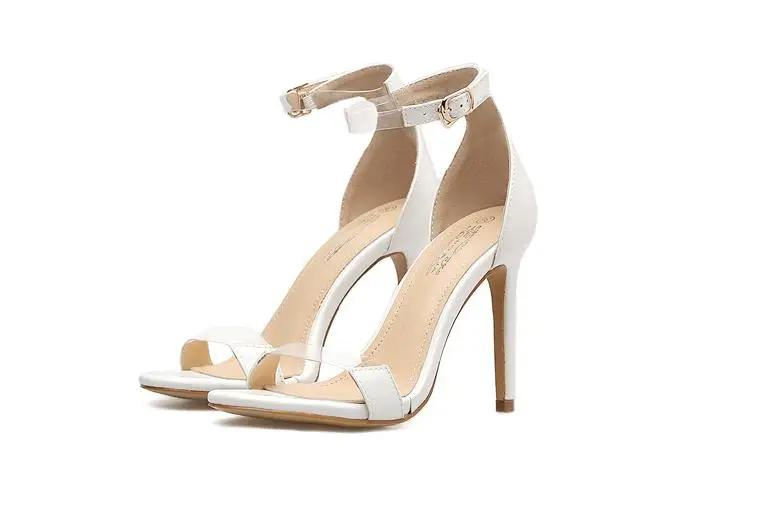 

zapatos de mujer 2019 shoes woman high heels sandals women sapato feminino sandalias ayakkabi transparent sandalia romanas sexy