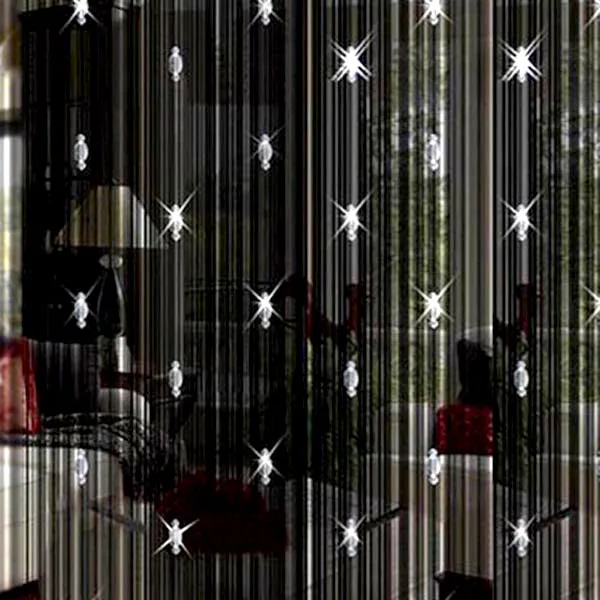 High Quality Decorative String Curtain With 3 Beads Door High Quality Decorative String Curtain With 3 Beads Door Window Panel Room Divider Vb447 T10 In Curtains From Home Garden On Aliexpress