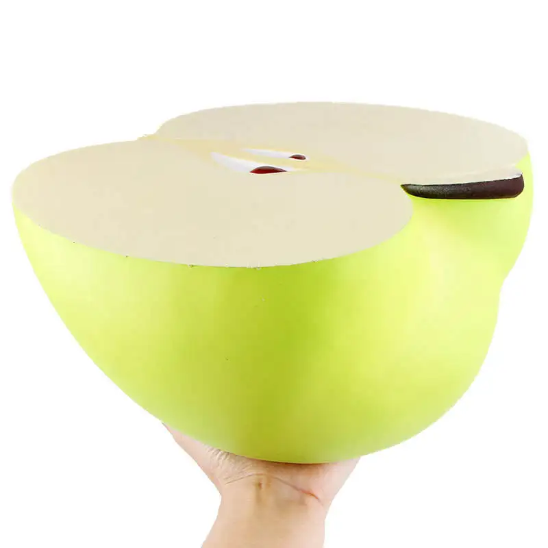 Большое мягкое яблоко Джамбо мягкое медленно поднимающееся большое мягкое искусственная мягкое моделирование облегчение еды антистресс детские игрушки подарки