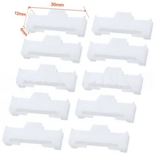 10pcs Nylon Extension Servo Lead Lock L30xW12xH6 mm For Futaba JR RC Airplane Replacement Parts