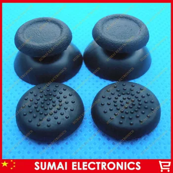 

20 Set Black For Sony PS4 controller analogue thumb sticks thumb grip mushroom stick cap&Silicone Thumb Stick Grips Cap Cover