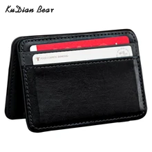 KUDIAN BEAR Minimalist Men font b Money b font font b Clip b font Wallet Rfid