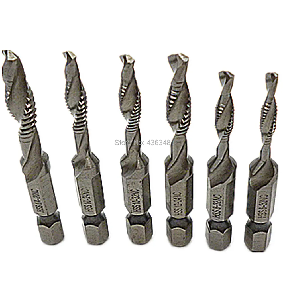 SAE Combination DrillTap Bit Set