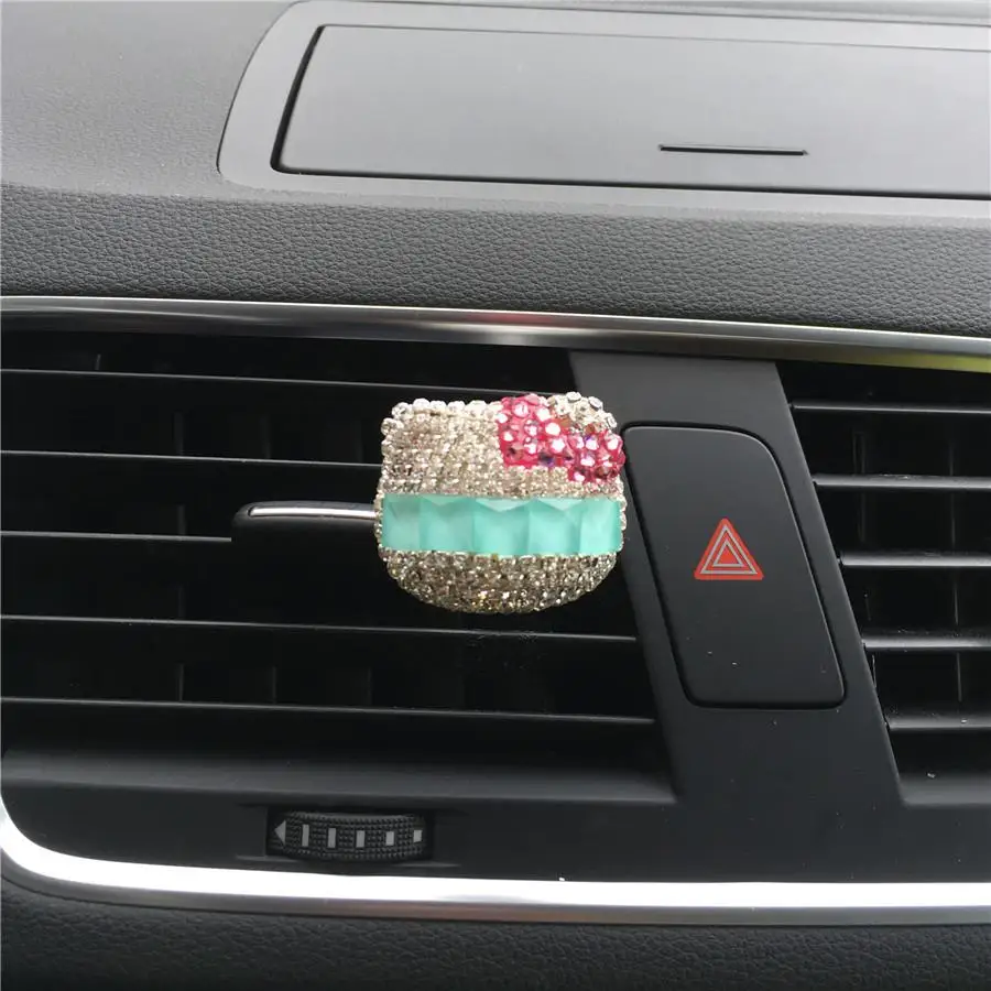 Hazy beauty автомобильный парфюм на выходе Алмазный кондиционер и автомобильные принадлежности освежитель воздуха автомобильный Стайлинг - Название цвета: G