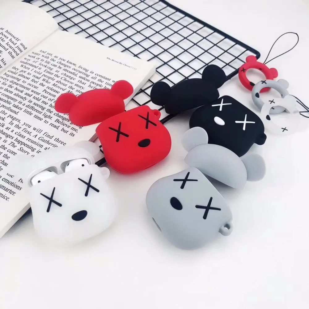 

New Cartoon case for Apple Airpods case protection Cover Airpods Wireless Bluetooth Headset Colorful Headphone Case Lovely case