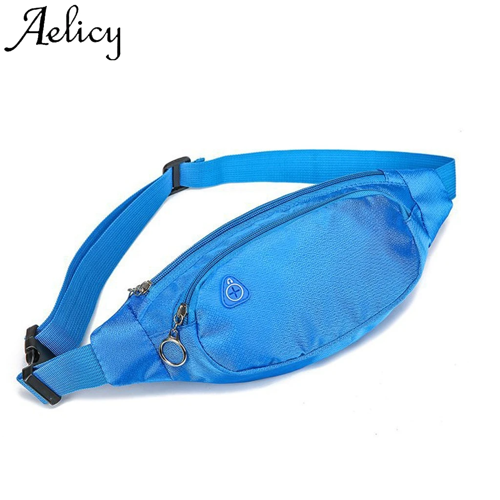 Спортивная сумка Aelicy унисекс однотонная водонепроницаемая через плечо