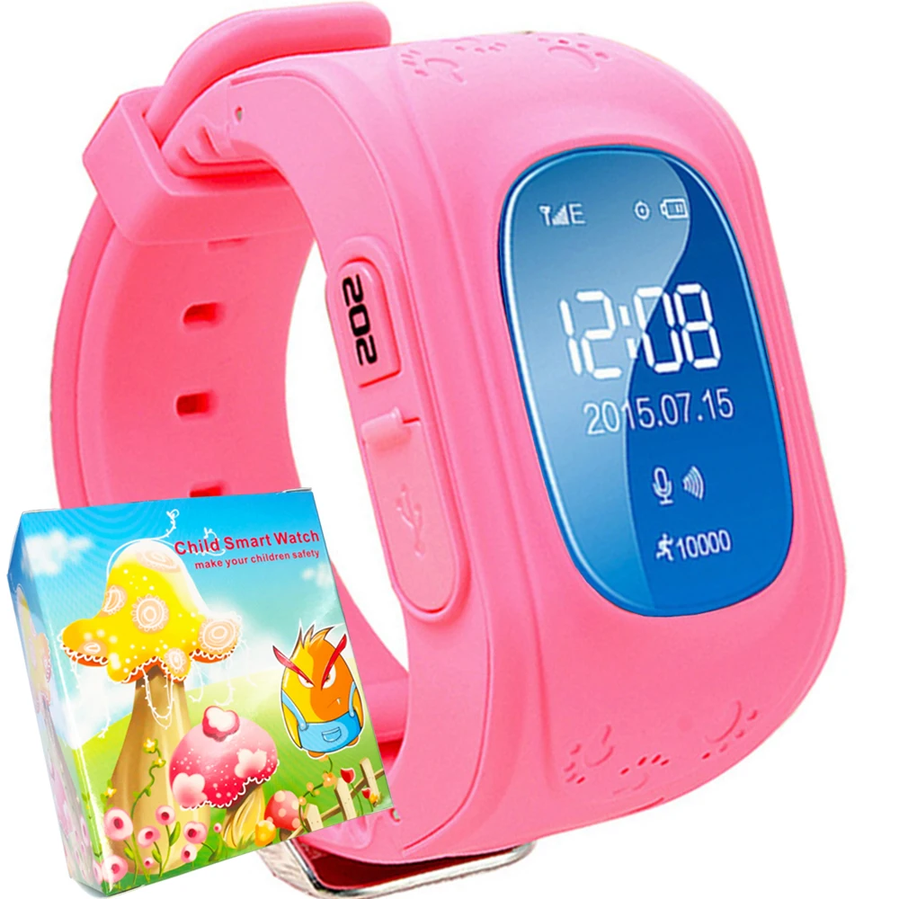 oled m01 kids gps bluetooth smart watch