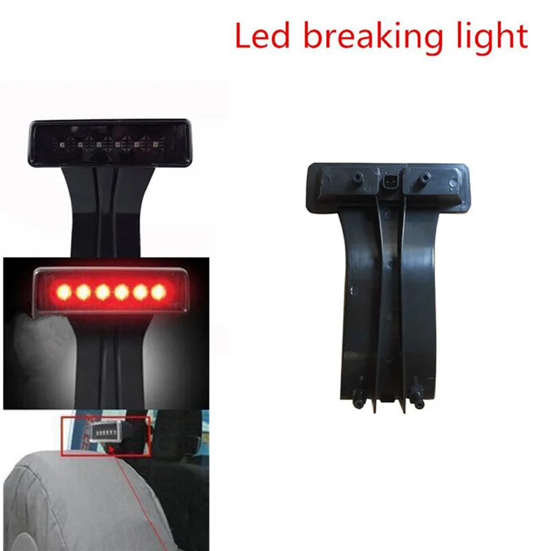 New LED Replace 3rd Rear Brake High Mount Tail Light For Jeep Wrangler