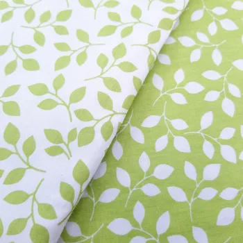 

50x40cm Cotton Leaf fabric Printed Cotton Tissue Cloth Of Handmade DIY Quilting Sewing Baby&Children Sheets Dress Material
