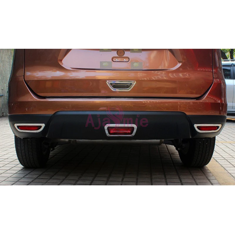 Хромированная Автомобильная накладка на заднюю противотуманную фару 2014 2015 2016
