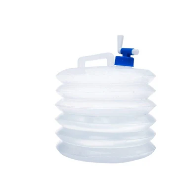 

Outdoor Camping Folding Bucket Portable Plastic Compression Expansion Bottle Kettle Foldable Collapsible Water Bag For Hiking
