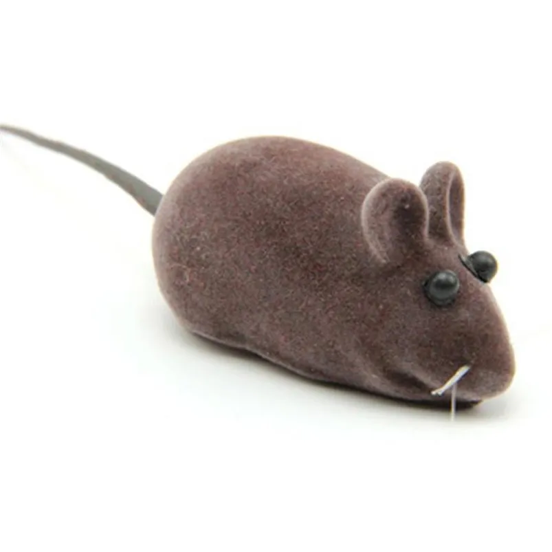 3pcs Hot Sale Fun Toy Little Mouse Realistic Sound Toys Cats For Pet Cat squeak toys Mice Toy For Kitten Cat #4n30 (3)