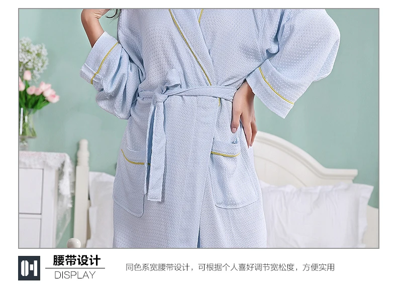 Бамбуковое волокно халат для мужчин ночная рубашка XL Женщин пижамы для девочек и мальчиков флис любителей длинные мягкие синий