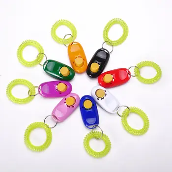 

Training Dog Clicker Click with Wrist Strap for Dogs Training Obedience