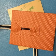 400X400 мм 1200 Вт 220 В, W/NTC 100 к термистор силиконовый Нагреватель Коврик для огромный Мега Куб 3d принтер heatedкровать сборки пластины