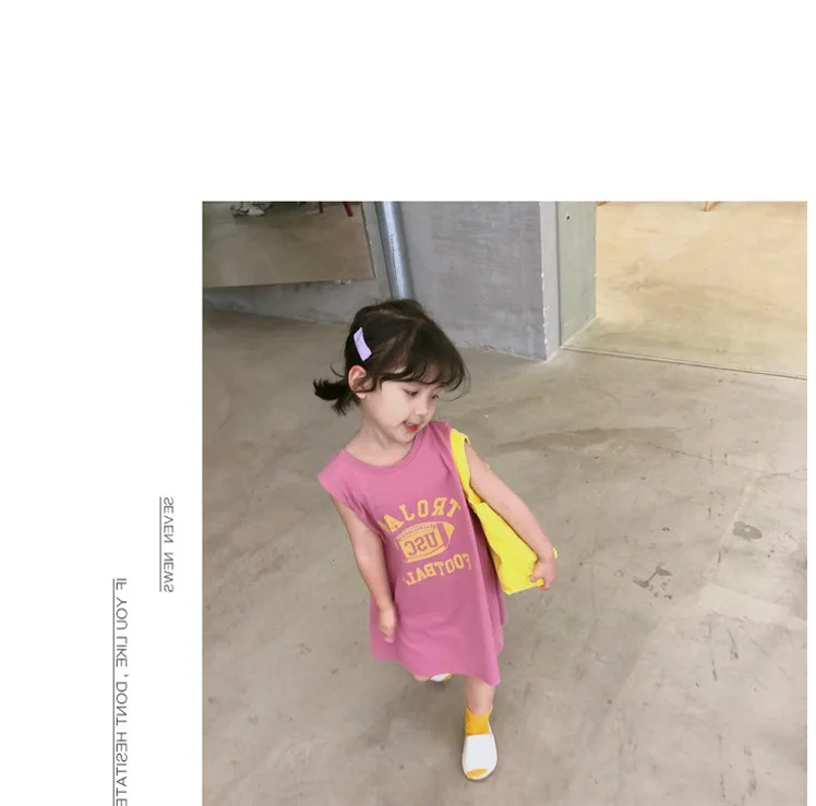 Mihkalev/хлопковое платье для малышей Летняя одежда для девочек коллекция года, Модное детское летнее платье для детей возрастом от 2 до 8 лет, детская одежда юбка-сарафан для девочек