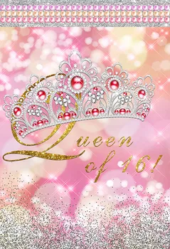 

Photographic Backdrops Princess Sweet 16 Birthday Party Vinyl Photo Background Photography Poster fondos estudio fotografico