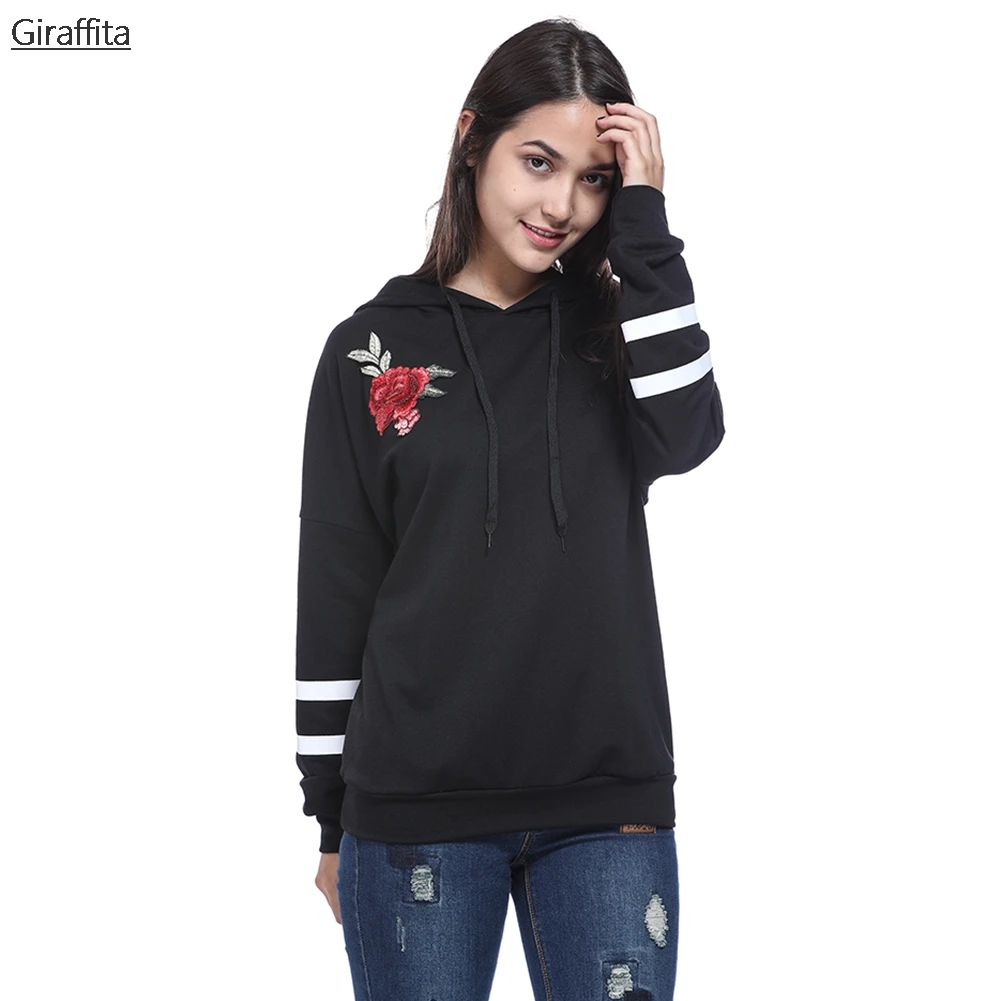 Embroidery Handmade Individual Novelty Sweatshirt Women Charm Newest