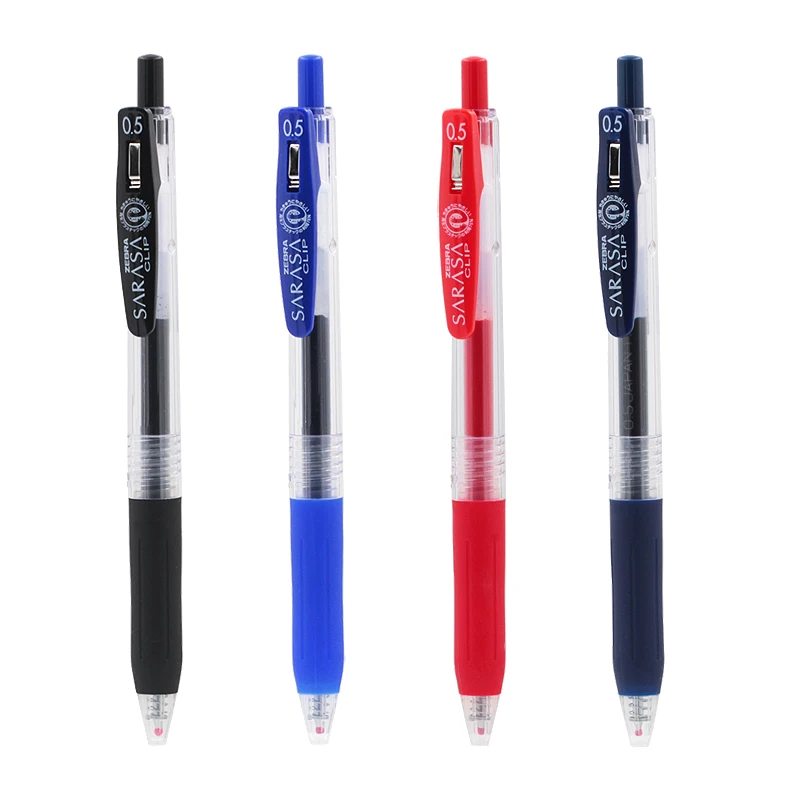 10PCS Japan ZEBRA JJ15 Gel Pen Color 0.5mm Office Signing Penin Gel