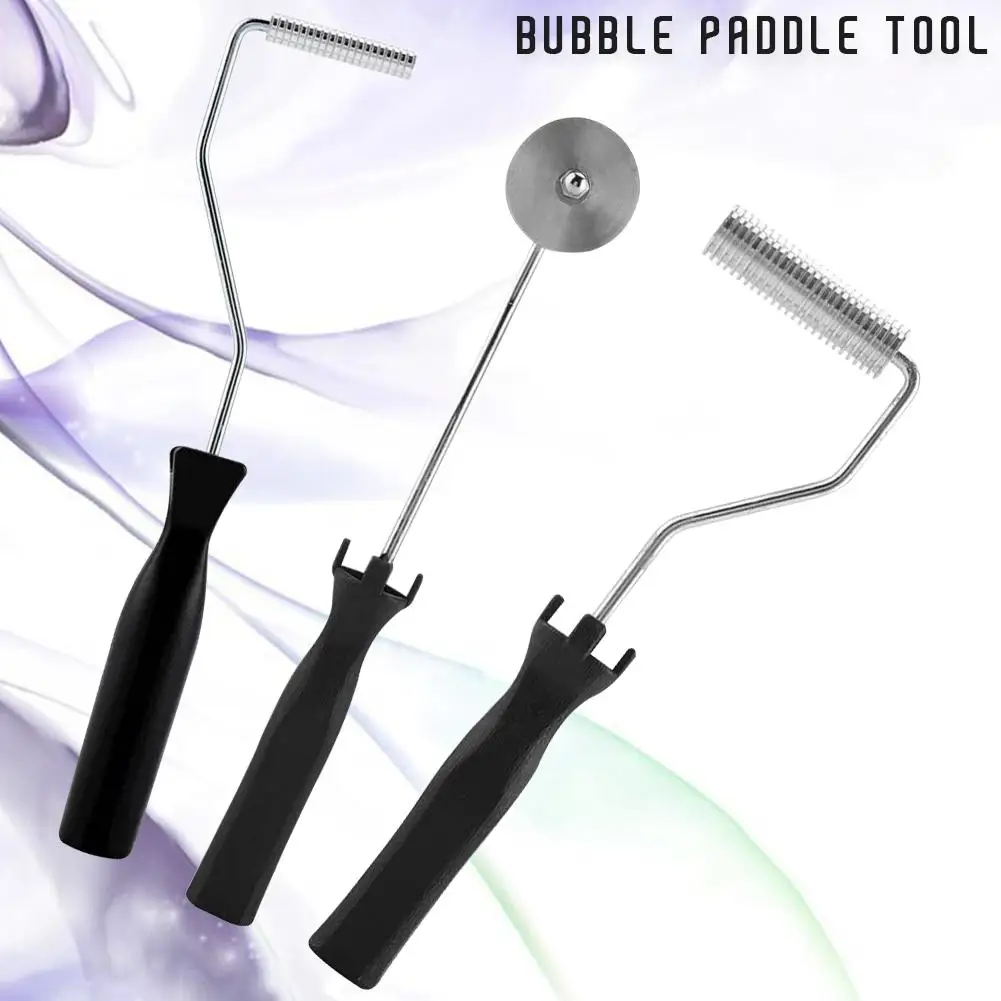 3 Pcs/lot Paddle Tools Aluminum Alloy Fiberglass Bubble Paddle Tool