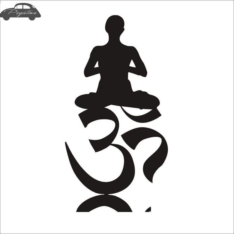Pegatina Car Yoga Sticker Yoga Decal Muurstickers Posters Vinyl Wall