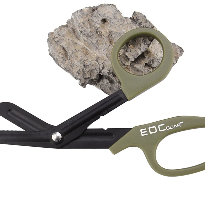 EMT EDC البقاء الإسعاف الطبية الانقاذ مقص الصدمة الشاش الإسعافات الأولية في حالات الطوارئ مقص في الهواء الطلق