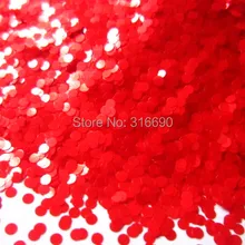 Устойчив к растворителям Dots Holo Red 2 мм Круглый Блеск для ening ногтей изделия для полировки