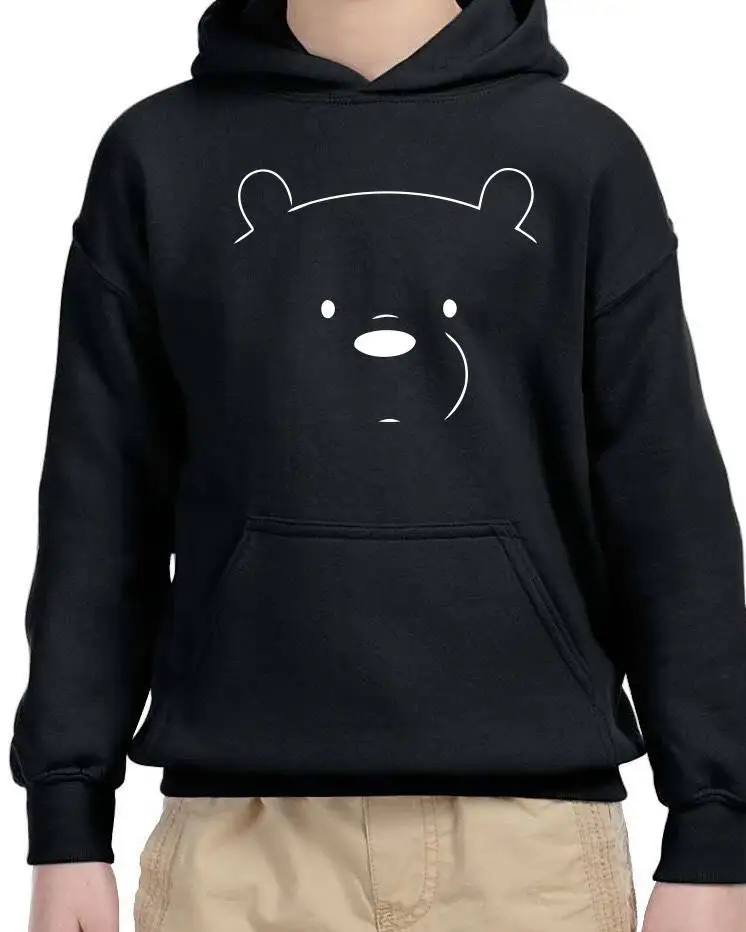  We  Bare  Bears  Ice Bear  Adult Hoodie Fashion Clothes  Hoody 