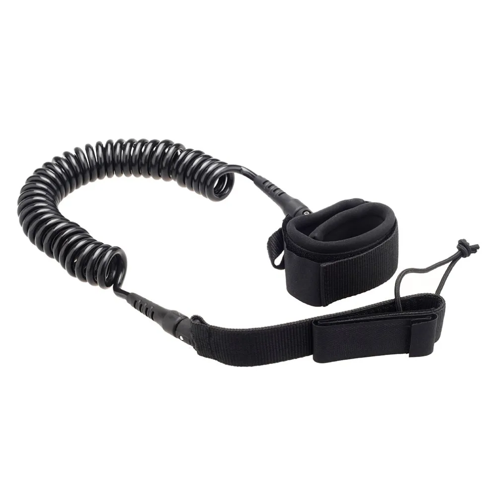 Coil Surf leash 11" 10feet Surfboard Leash Coiled by Bullet Proof Surf