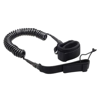 

Coil Surf leash 11" 10feet Surfboard Leash Coiled by Bullet Proof Surf-Double Stainless Steel Swivels Surf Accessories