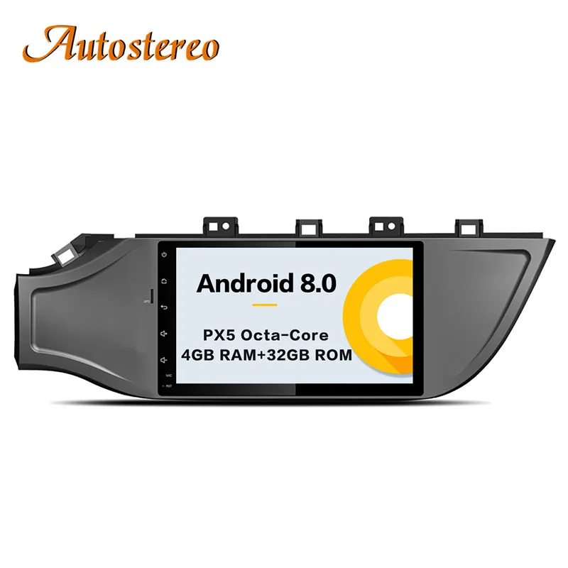 Clearance Android 8 Car No DVD Player GPS Navigation For KIA RIO 4 2017+ Head unit multimedia player radio tape recorder 1 DIN IPS screen 10