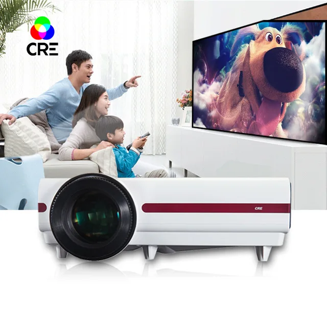 2018 Дешевые проектор Android Wi Fi умные игры bluetooth видео USB HDMI Full HD 1080 P дома Театр