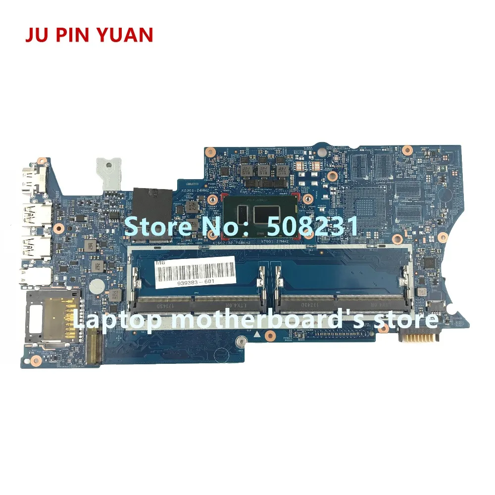 JU PIN юаней дороже; 939383-601 448.0BZ09.0011 материнская плата для HP PAVILION X360 Кабриолет 14-BA 14M-BA Материнская плата ноутбука i5-8250U