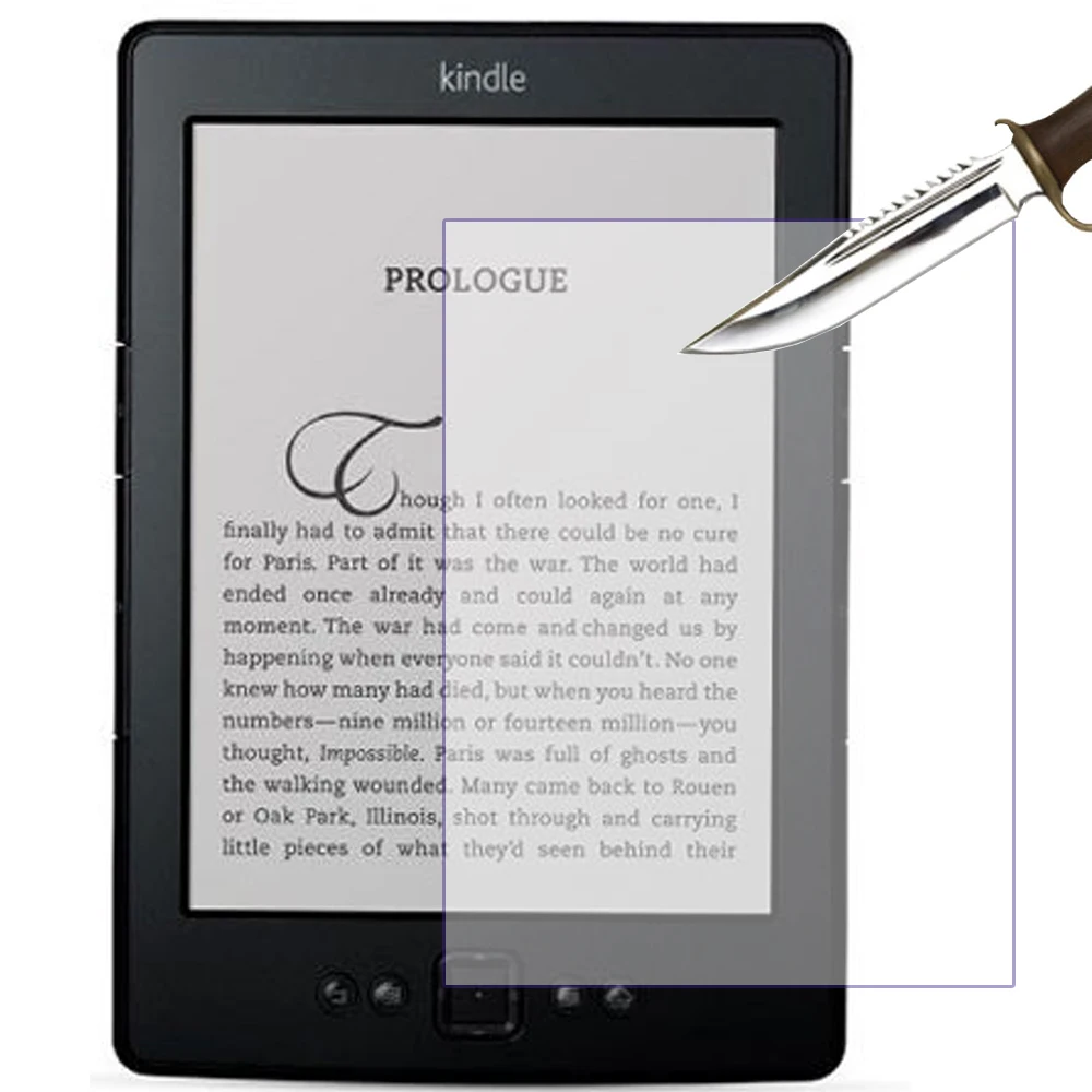 Закаленное стекло протектор экрана для Amazon kindle 3 3th 4th 5th поколения 6 ''клавиатура для замены экрана ereader защитная пленка