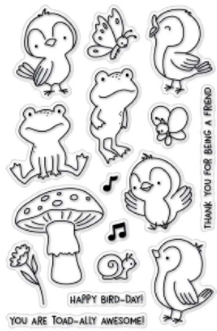 

GArden friend Transparent Clear Silicone Stamp/Seal for DIY scrapbooking/photo album Decorative clear stamp