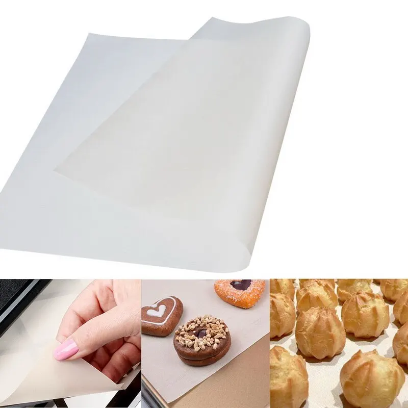 1pc Non-stick Silicone Baking Mat Reusable High Temperature Resistant Sheet Pastry Baking Oilpaper Pad Outdoor Bbq