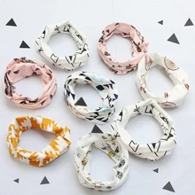 Новинка года; хлопковый детский шарф с принтом тигра и панды; Детские шарфы с принтом; зимние детские воротники для мальчиков и девочек; с круглым вырезом; шейный платок