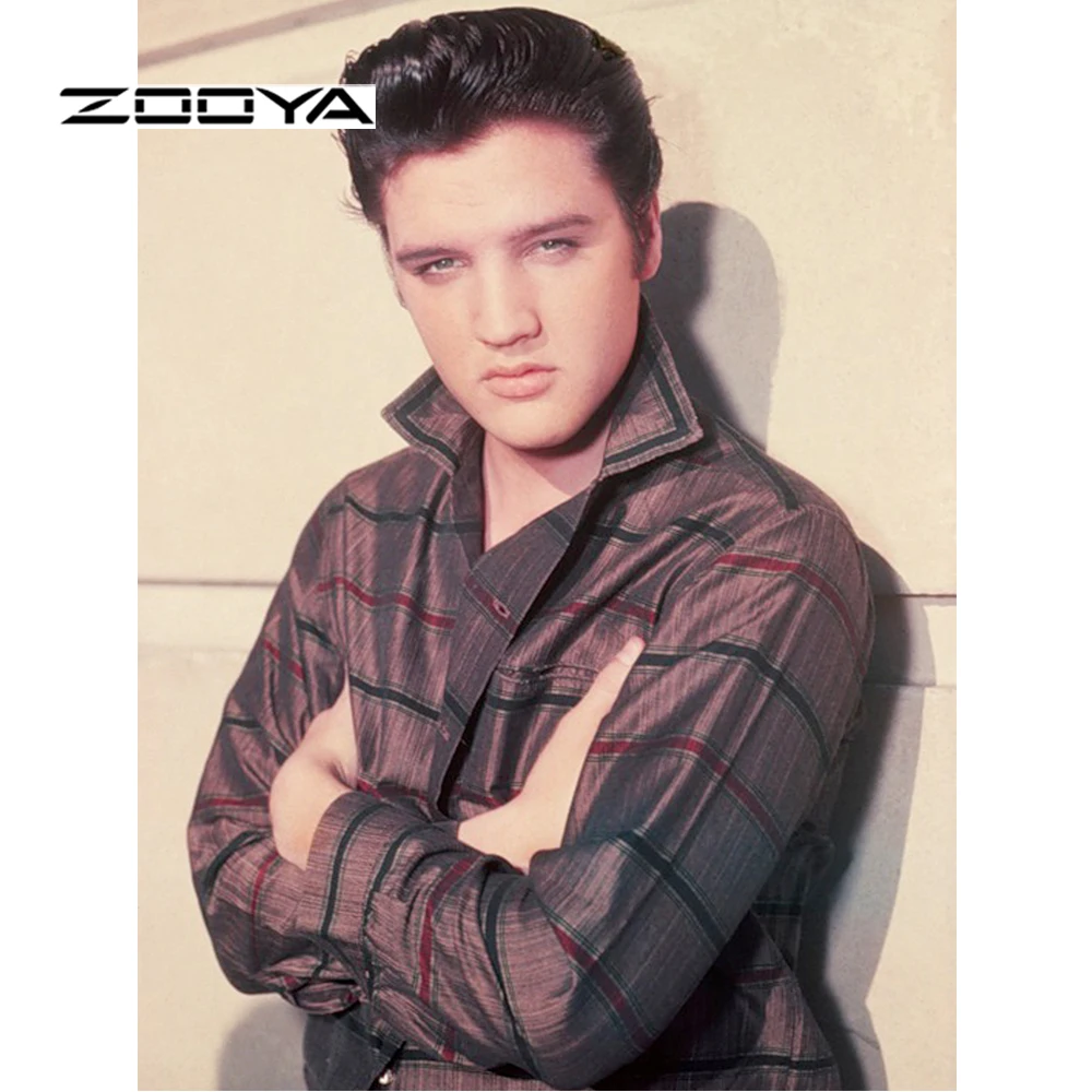 ZOOYA алмазная живопись Elvis Presley Star DIY 3D полная Алмазная мозаика вышивка распродажа