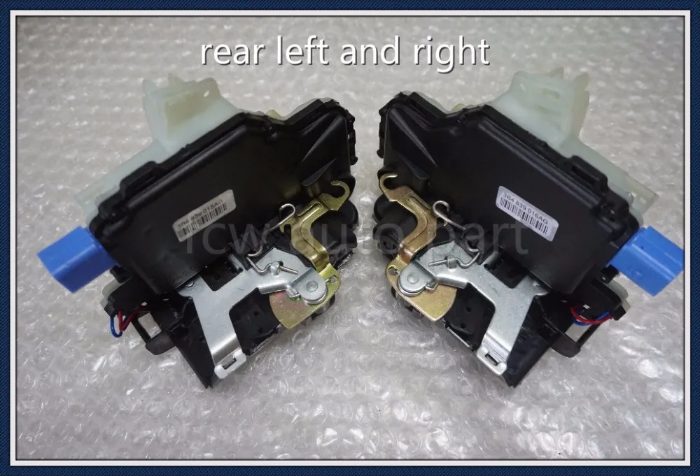 pair 2pc 3B4839016AG 3B4839015AG REAR SIDE DOOR LOCK ACTUATOR FOR VW