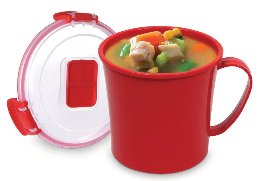 Microwavable Soup Container for Promotional Microwavable