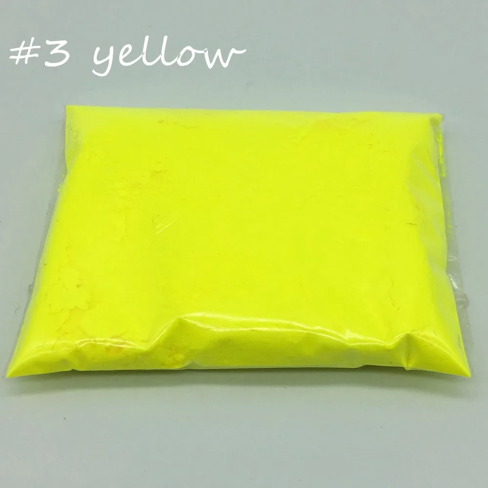 Nail Powder Nail Pigment Fluorescent Pigment 10g per color Fluorescent Powder Pigment For Paint Printing Soap Neon powder Nail Art Polish