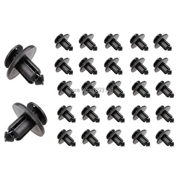 

500x / Lot 8mm Plastic Nylon Rivet Automotive Fasteners Car door & Bumper cover fender Bumper Clip for Mazda BC1D-56-145