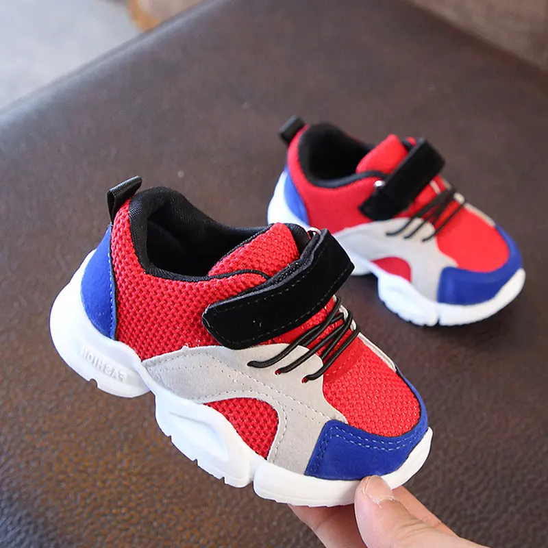 

Boys Girls Casual Shoes 1-6Years Toddler Baby All-match Light-weight Sneakers Sports Running Trainers White Red Pink Zapatos