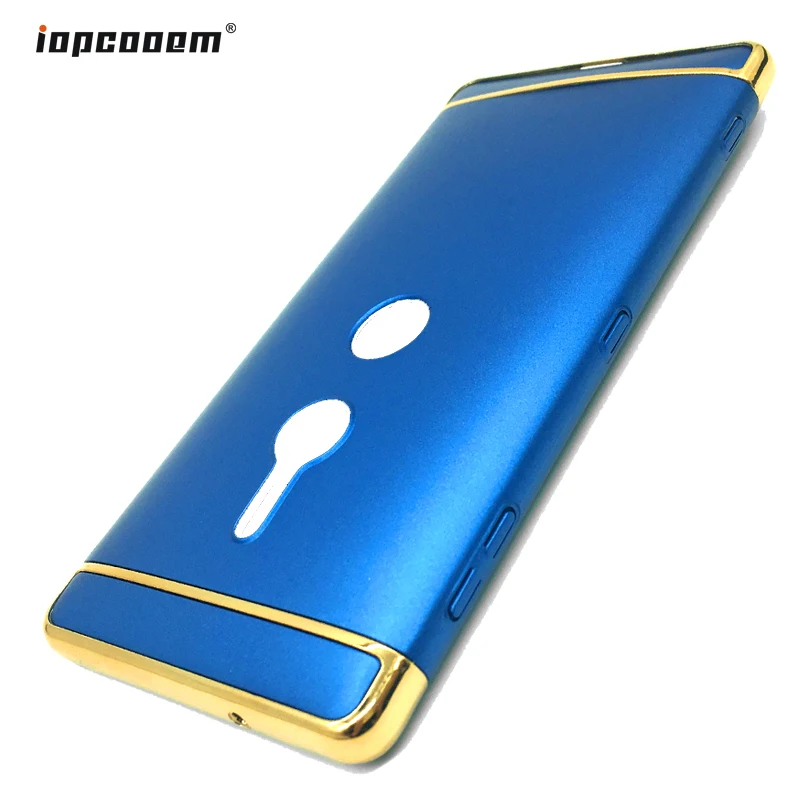 

For Sony Xperia XZ2 Case Sony XZ2 Compact Cover Luxury 3 in 1 PC Hard Back Cover for Sony Xperia XZ2 Compact Phone Cases Coque