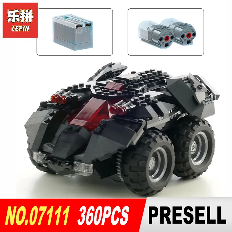 

Lepin 07111 Superhero Toys Compatible Legoing 76112 App-controlled Batmobile Set Building Blocks Bricks Assembled DIY Christmas