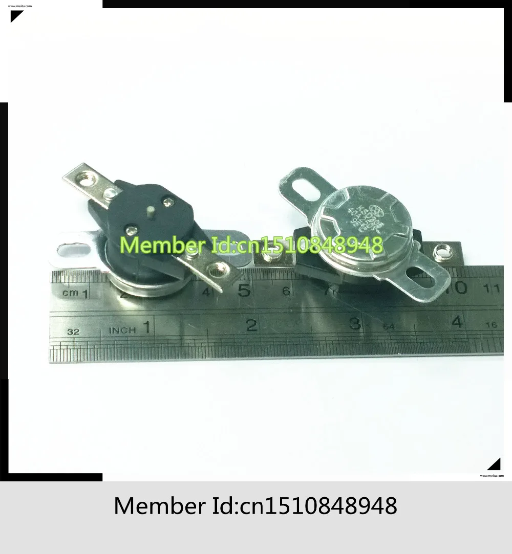 

N/C KSD305 135C Degree Thermal Protector 250V 40A Temperature Switche KSD305 40A 250V 135 Degree KSD-305 40A 250V